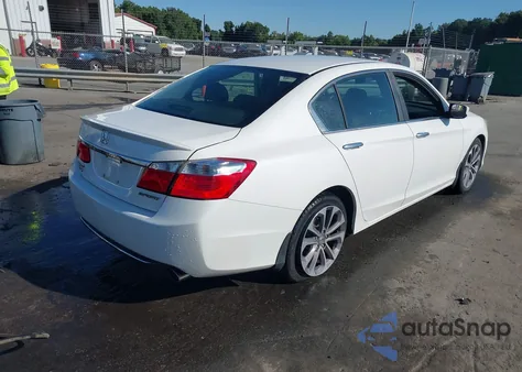 2013 Honda Accord Sport из США, поврежденный, VIN 1HGCR2F55DA195497